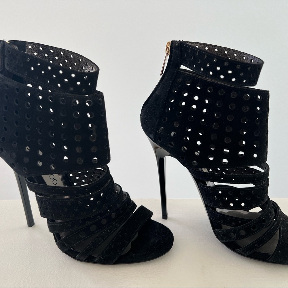Jimmy Choo Suede Booties 35.5 / 5.5